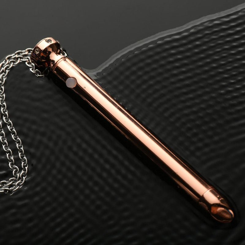 Charmed - clitoral vibrating necklace - Product bottom view  | Flirtybay.com.au